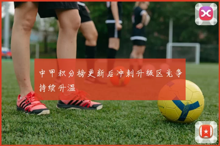 中甲积分榜更新后冲刺升级区竞争持续升温